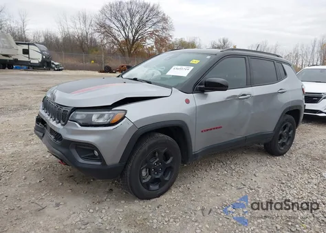 2023 Jeep Compass Trailhawk 4X4 from USA, damaged, VIN 3C4NJDDN6PT524850